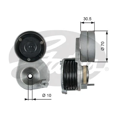 Натяжитель ремня GATES T38664