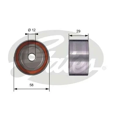 Направляющий ролик привода ГРМ PowerGrip® Gates T42025