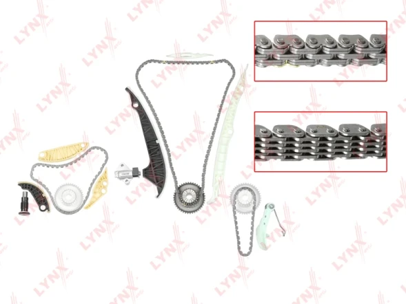 Комплект цепи ГРМ LYNXauto TK-0165