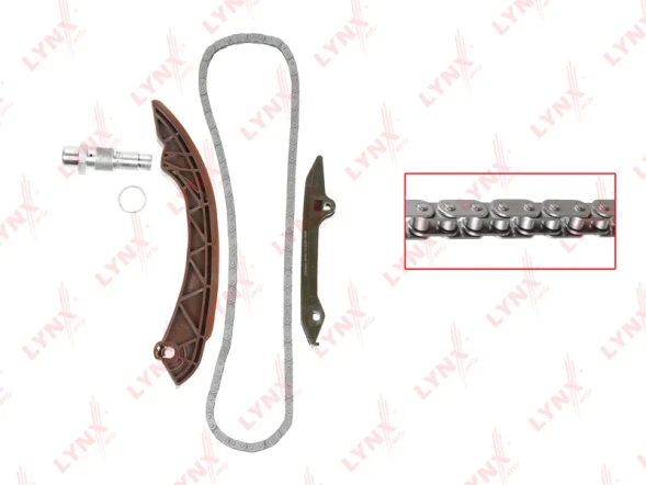 Комплект цепи ГРМ LYNXauto TK-0187