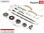 Комплект цепи ГРМ MasterKit 77B0009FK