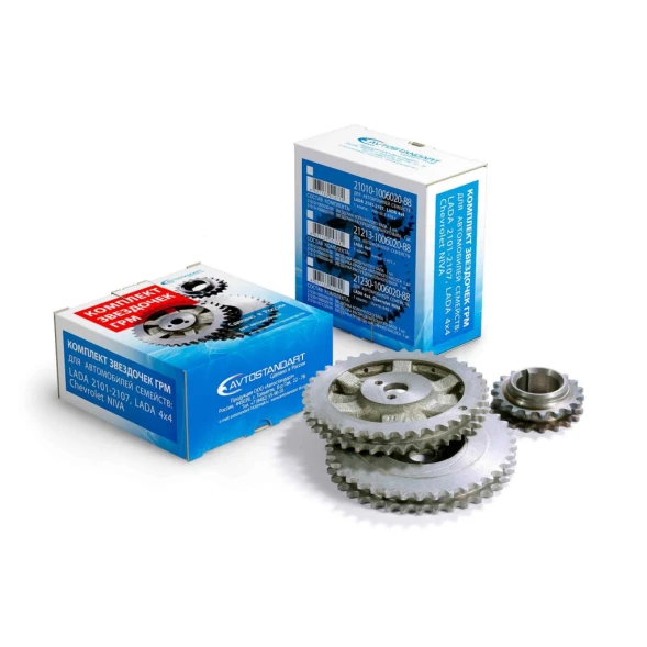 Шестерня ГРМ 21214/2123 (комплект) Avtostandart (3 шт.)