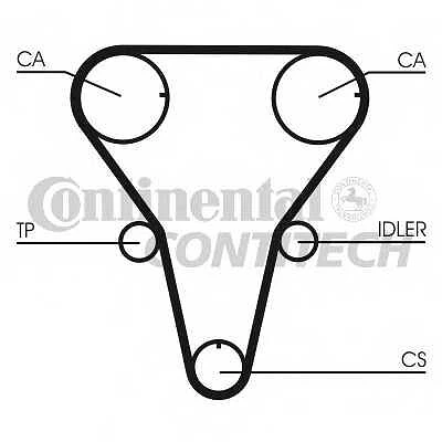 Ремень ГРМ Contitech CT1047