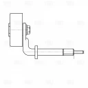 Ролик ГРМ натяжной генератора TRIALLI CM 5092
