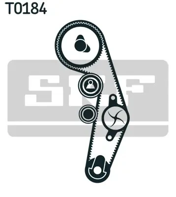 Комплект ГРМ Audi/VW 1.9TDi 00> SKF VKMA01250