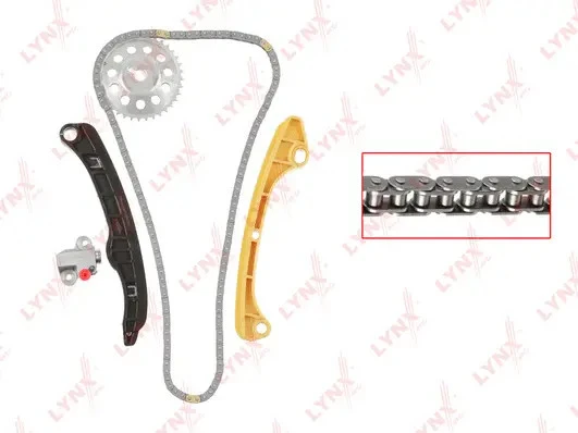 КОМПЛЕКТ ЦЕПИ ГРМ, MITSUBISHI ASX 1.6 10-, COLT VI 1.3-1.5 04-12, LANCER(CY/CX) 1.5-1.6 08-, PEUGEO