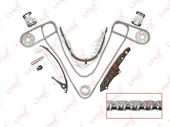 Комплект цепи ГРМ LYNXauto TK-0189