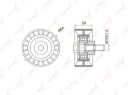 Ролик обводной ремня ГРМ LYNXauto PB-3006