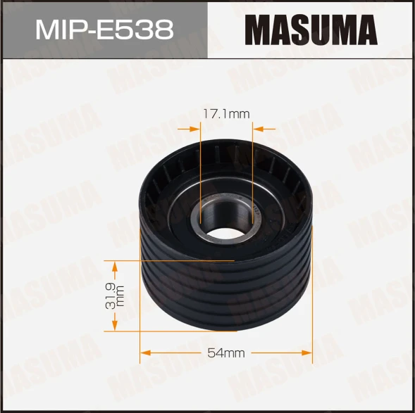 Ролик ремня ГРМ обводной Masuma MIP-E538