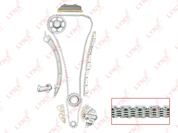 Комплект цепи ГРМ LYNXauto TK-0057