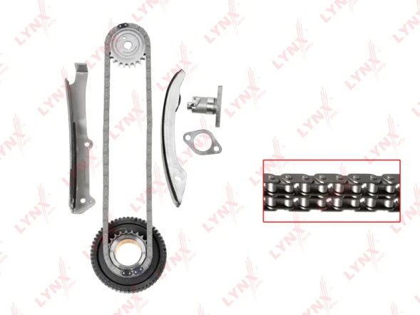 Комплект цепи ГРМ LYNXauto TK-0204