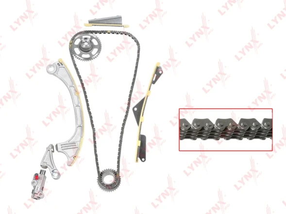 Комплект цепи ГРМ LYNXauto TK-0207