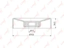 Ролик натяжной LYNXauto PB-5373