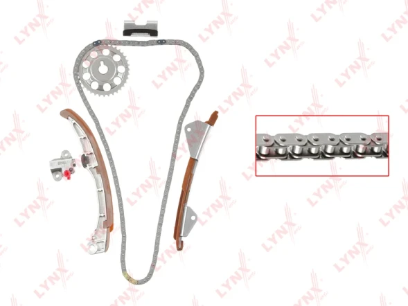 Комплект цепи ГРМ LYNXauto TK-0102
