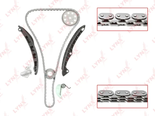 Комплект цепи ГРМ LYNXauto TK-0045