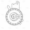 Ролик ГРМ натяжной TRIALLI CM 6097