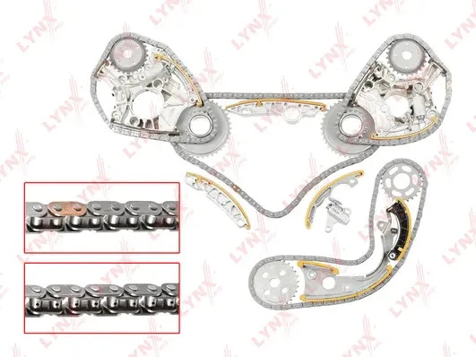 КОМПЛЕКТ ЦЕПИ ГРМ, AUDI A4 3.2 05-08, A6 2.4-3.2 04-09, A8 3.2 05-10