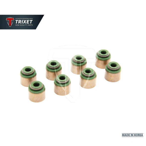 Маслосъемные колпачки (комплект 8 шт) Solaris I (10-17), Rio III (10-17) (HYUNDAI/KIA) выпуск TRIXET