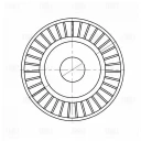 Ролик ГРМ натяжной TRIALLI CM 5093