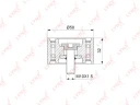 Ролик обводной ремня ГРМ LYNXauto PB-3145
