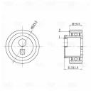 Ролик ГРМ натяжной TRIALLI CM 6135