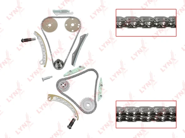 Комплект цепи ГРМ LYNXauto TK-0214