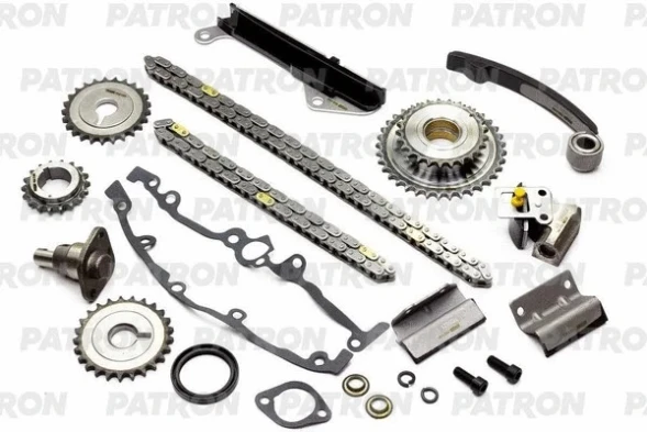 Комплект цепи ГРМ (Цепь-2, Нат-2, Усп-4, Шест-4, Прокл-2) NISSAN: ALMERA I 1.4 LX 95-00, PRIMERA 1.6