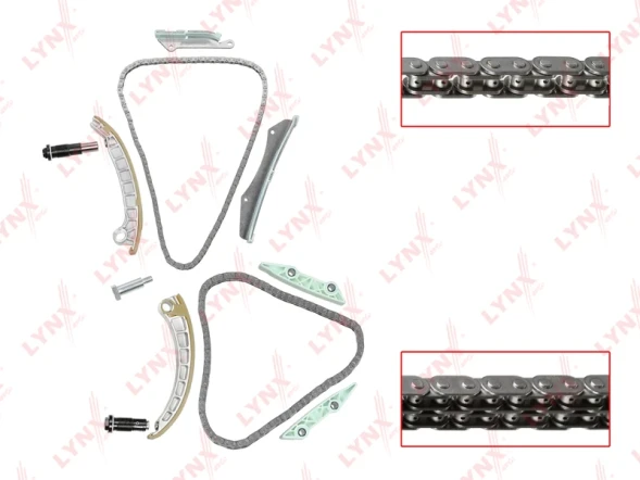 Комплект цепи ГРМ LYNXauto TK-0217