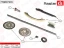 Комплект цепи ГРМ MasterKit 77B0072FK