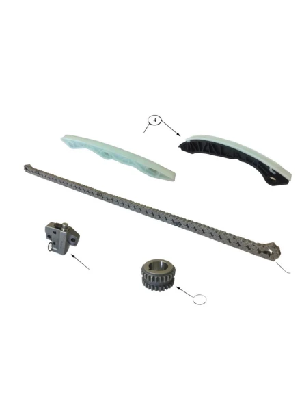 Комплект цепи ГРМ MasterKit 77B0148FK