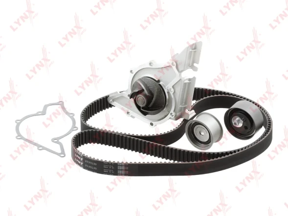 Комплект ремня ГРМ с помпой LYNXauto PW-1082