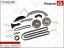 Комплект цепи ГРМ MasterKit 77B0132FK