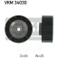 Натяжитель ремня SKF VKM34030