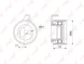 Ролик натяжной ремня ГРМ LYNXauto PB-1217