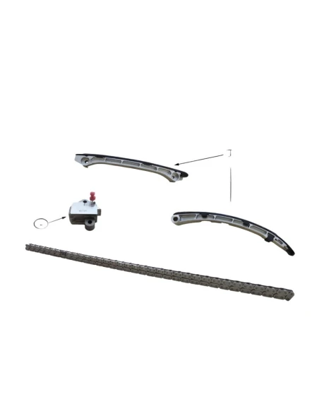 Комплект цепи ГРМ MasterKit 77B0199K