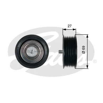 Ролик обводной GATES T36487