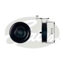 Ролик натяжителя ремня GATES T36411