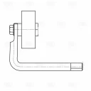 Ролик ГРМ натяжной TRIALLI CM 5091