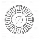 Ролик ГРМ натяжной TRIALLI CM 5293