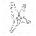 Ролик ГРМ натяжной TRIALLI CM 6070