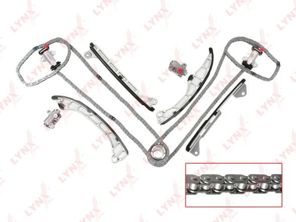 Комплект цепи ГРМ LYNXauto TK-0072