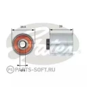 Натяжителя ремня GATES T42148