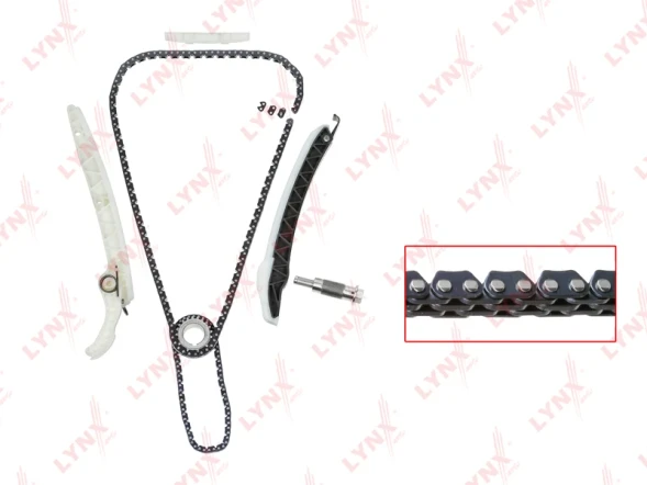 Комплект цепи ГРМ LYNXauto TK-0206