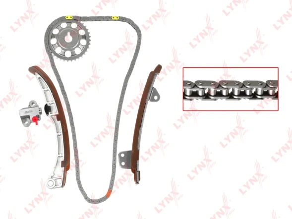 Комплект цепи ГРМ LYNXauto TK-0070
