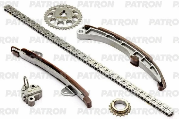 Комплект цепи ГРМ (Цепь-1, Нат-1, Усп-2, Шест-2) TOYOTA Corolla (E120) /Fielder/Allex 1.5i (1NZ-FE)