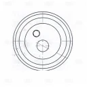 Ролик ГРМ натяжной TRIALLI CM 6096