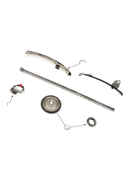 Комплект цепи ГРМ MasterKit 77B0068FK