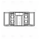 Ролик ГРМ натяжной натяжной TRIALLI CM 5083